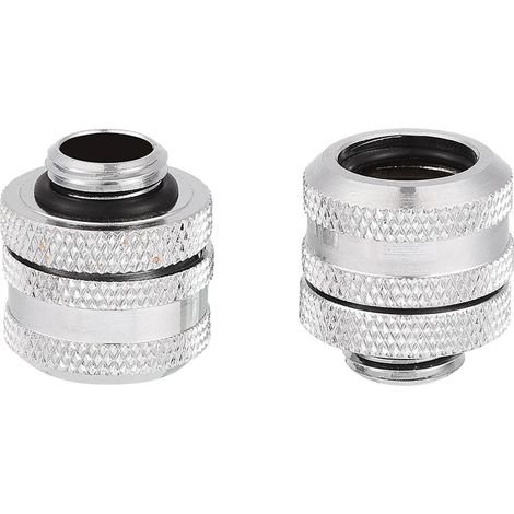 2 Pièces Raccord Compression G1/4 pour Tubes Rigides OD 14MM, Système de Refroidissement Eau (1/5)