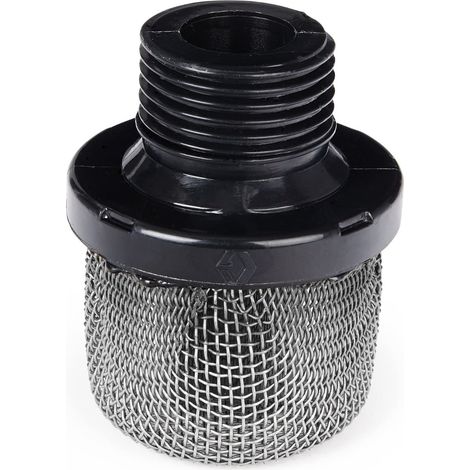 Crépine d'aspiration à filetage extérieur - pour Magnum A20, A30, A45, A60 Noir Plastique Crépine (1/4)