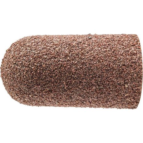 Casquillo abrasivo POLICAP® D16xH32 mm granulado 150 KEL cónico con punta redondeada (Paquete de 50)
