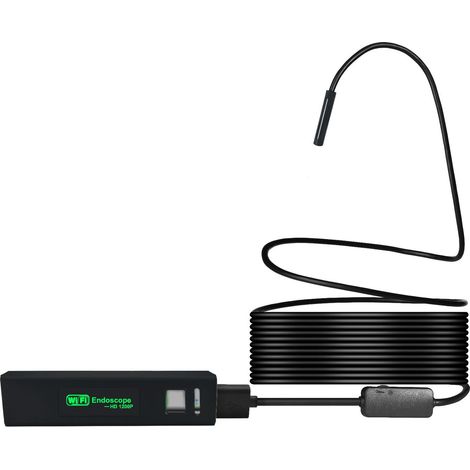 WiFi-Endoskopkamera, USB-Endoskop-Inspektionskamera, 1200P HD WiFi-Schlangenkamera mit LED-Licht für Android/IOS iPhone/Windows/Mac/Tablet/PC-Handy
