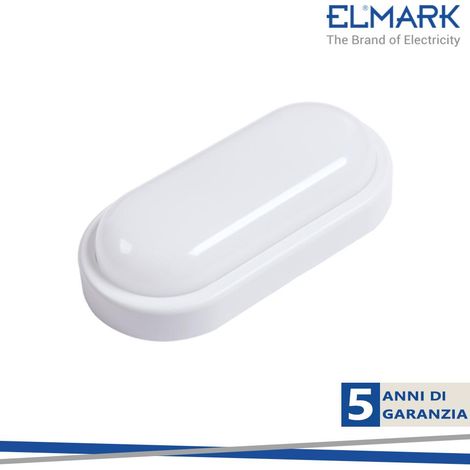 LED PLAFONIERA 15W 4000K IP54 BIANCA - Luce NATURALE