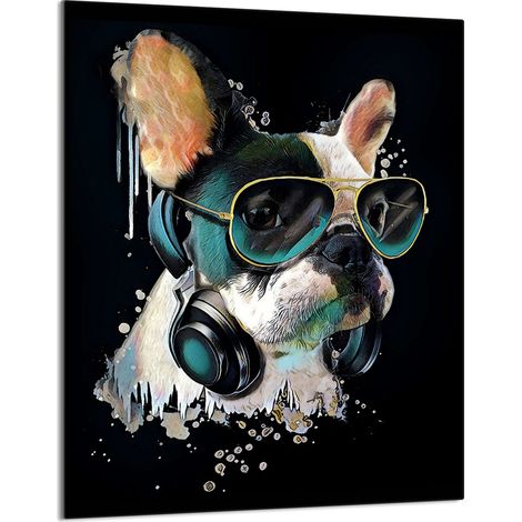 TABLA DE CORTAR DE VIDRIO 40x52 Perro (1/5)