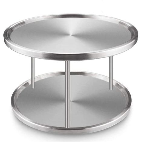 Plateau tournant trois cent soixante degrés pour épices et rangement pour table et réfrigérateur cuisine