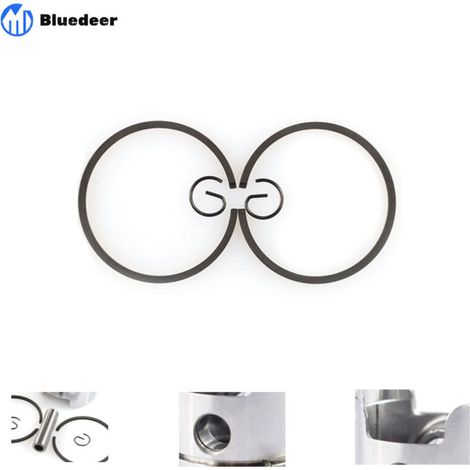 34mm Assemblée de Piston pour STIHL BG45 BG46 FS38 FS45 FS55 HS45 HS81 (1/2)