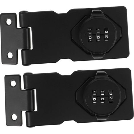 Serrures de placard en acier inoxydable et alliage de zinc, lot de 2 (1/5)