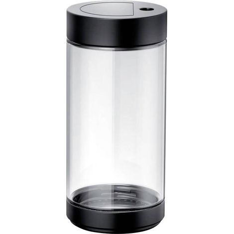 Siemens Glasmilchbehälter für Kaffeevollautomaten EQ500, EQ700 classic und EQ6 plus TZ80008 Bricco per latte Nero, Tras (1/2)