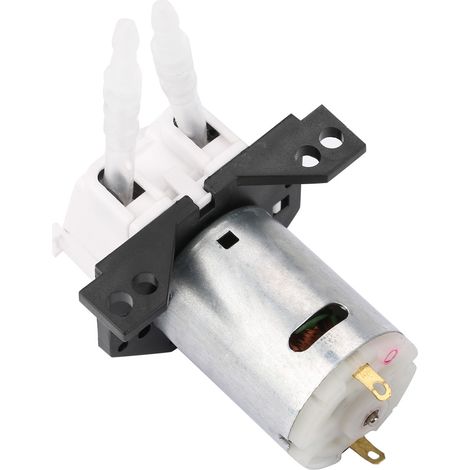 Selbstbau-Dosierpumpen-Schlauchkopf mit Peristaltik für Aquarium, Labor und chemische Analyse (Weiß, 12 V, 3 x 5) (1/5)