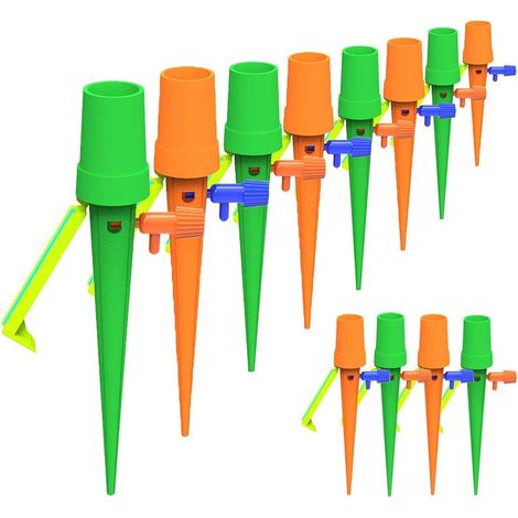 Adjustable Water Flow Pot Automatic Watering Device 12 Pieces (Random Color) (1/5)