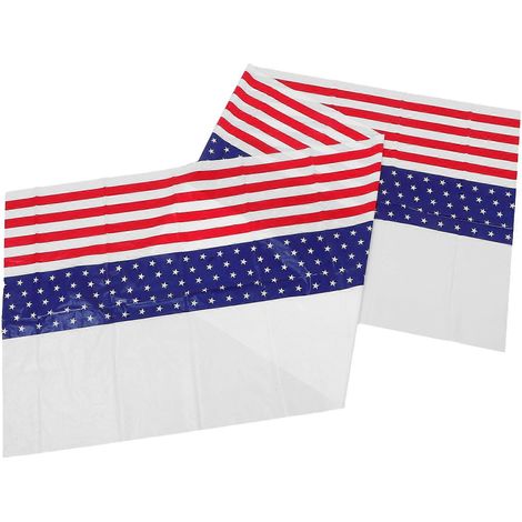 Nappe rectangulaire jetable pour les célébrations de la fête de l'Indépendance (1/5)