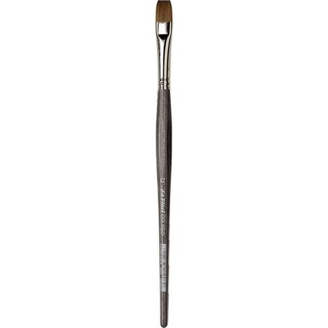 Pinceau - Plat - Fibres synthétiques - Aquarelle - Da Vinci - Colinéo - 5822 - N°12 (1/3)