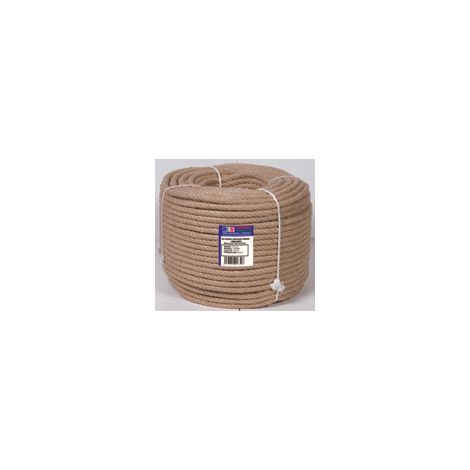 Cuerda cañamo ROMBULL cableada 6 mm. 200 m.