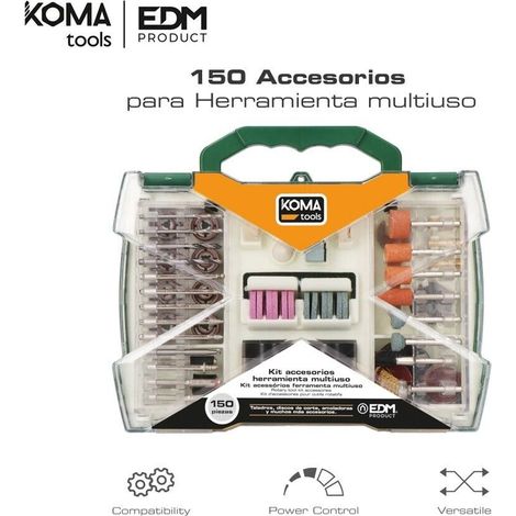 Set di 150 accessori per mini utensile rotante mini 08709 KomaTools (1/4)