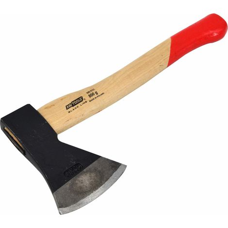 Awtools siekiera ciesielska 0,8kg trzonek drewniany black line