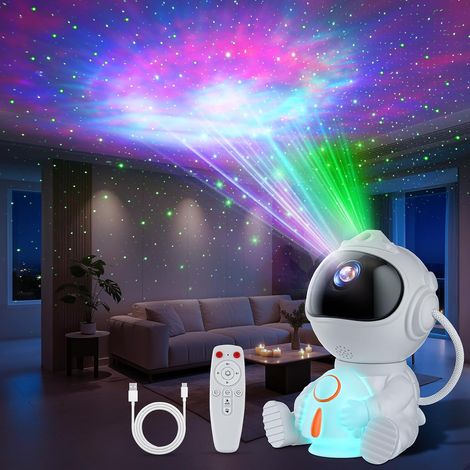 Projecteur astronaute LED ciel étoilé - Veilleuse (1/5)
