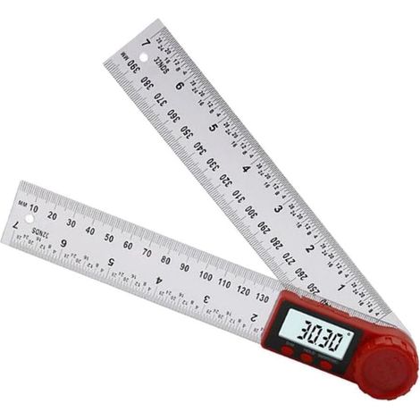 Durable Woodworking Edge Ruler Is Sturdy Easy To Measuring Tool (1/5)