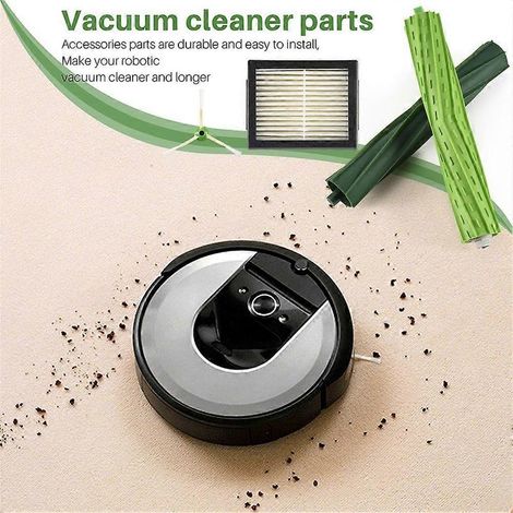 Spazzola con filtro HEPA per aspirapolvere robot iRobot Roomba I7, E5, E6 e I3 - ricambi e accessori (1/5)