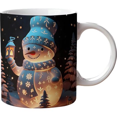 Tasse En Verre - Double Paroi - 350 ml - Pour Café Thé Ou Boisson Froide - Idéal Pour Réfrigérateur Et Bureau - Lot De 1 (1/5)