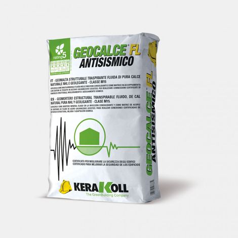 Geocalce fl antisismico geomalta strutturale sacco 25 kg