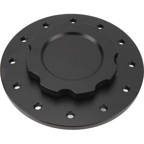 Bouchon de réservoir de carburant SLFCC 01 à 12 boulons, robuste, étanche et flexible, kit de joint universel pour voiture, noir. (1/5)