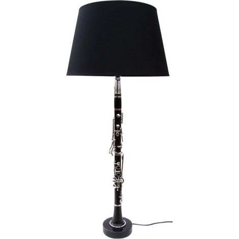 Lampe clarinette véritable 90 cm Design musical Trade Winds
