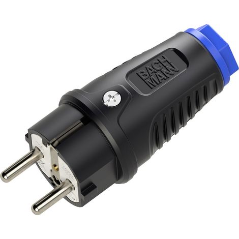 Bachmann BM0017342 Fiche électrique mâle avec terre
