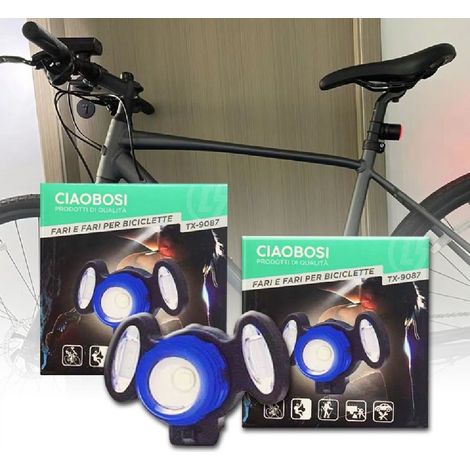 Trade Shop - Fahrradscheinwerfer, verstellbar, Scheinwerfer, LED, wasserdicht, TX-9087 - (1/4)
