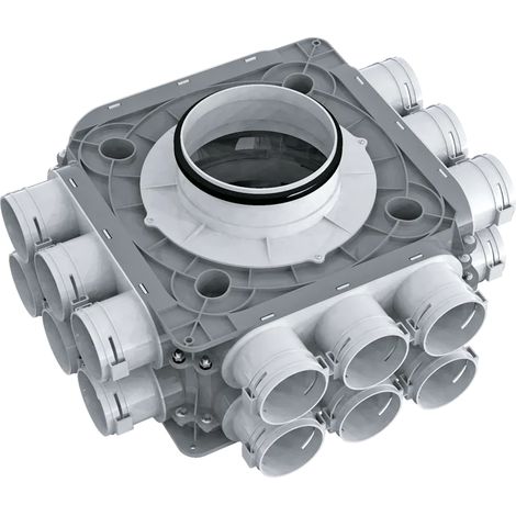 BlauFast Kunststoffverteilerkästen 63 mm - Blauberg Ventilatoren