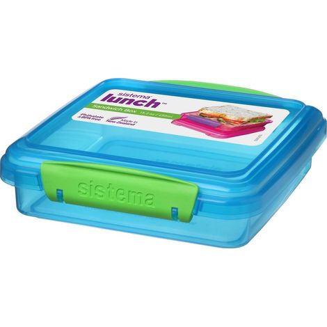 Sistema KLIP IT scatola per panini 450 ml colori misti