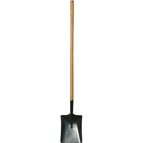 Faithfull RI33-STPSM2WH Long Handled Square Shovel No.2 FAIOSS2LH (1/3)
