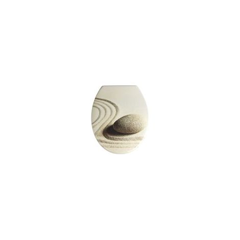 Copriwater Universale Sand & Stone termoindurente Soft Close Sgancio Rapido (1/5)