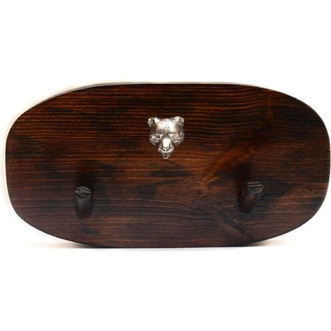 Staffordshire Bull Terrier, Staffik, Staffi II - gancio per accessori, gancio per medaglie con un cane, ganci per chiavi di Art-Dog (1/5)