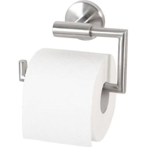 Perforierter Toilettenpapierhalter aus Edelstahl 304, gebürstete Oberfläche, für das Badezimmer. (1/4)