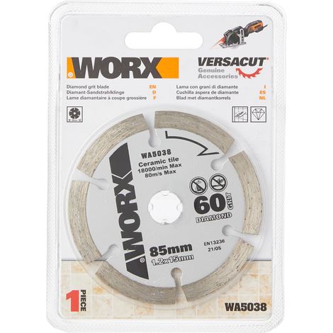 WORX WA5038 - Lama diamantata da 85 mm (1/3)