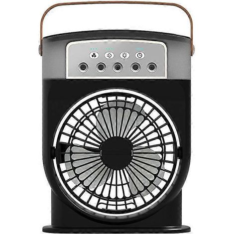 Ventilateur humidificateur de bureau, mini climatiseur portable, rafraîchisseur d'air pour la maison et le bureau-AquaForge