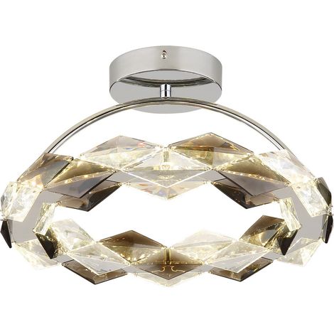 Globo - plafón - Karilion - cromo - metal - Ø 37cm - LED - 67318D (1/5)