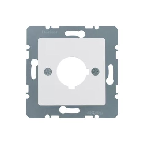 Berker Z-Platte f BG 22,5mm O Kr Zs pw hgl 143209 (1/2)