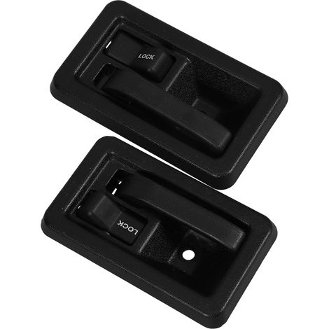 par de manijas interiores para puertas de automóvil, manijas de tracción para un reemplazo duradero y la funcionalidad de su automóvil. (1/5)