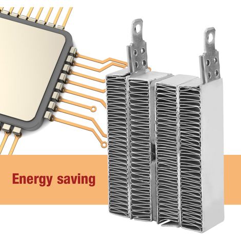 Thermistances chauffantes à ondulation PTC à boîtier en aluminium et température constante (12 V/70 W) (1/5)