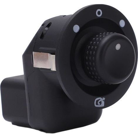 Interrupteur de Rétroviseur électrique, Bouton de commutation de commande de rétroviseur électrique, remplacement 8200676529 pour Clio MK4 2012 (1/5)