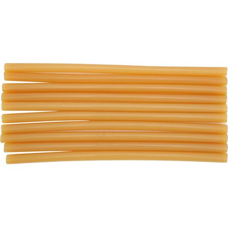 Jeffergarden Lot de 10 bâtons de colle thermofusible, forte adhérence, adaptés aux outils de réparation de bosses de voiture de type pistolet, 10,6 x 0,4 pouces
