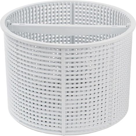 Panier de skimming pour piscine avec poignée, filtre à feuilles robuste en ABS, adapté aux piscines encastrées. (1/5)