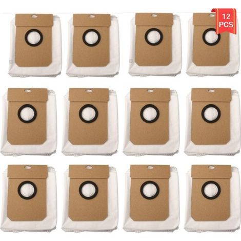 Bolsas para aspiradoras robot Cecotec/Conga 11090/Alpha3pro JH68U1 Bolsas para aspiradora Accesorios para aspiradora (paquete de 12) (1/4)