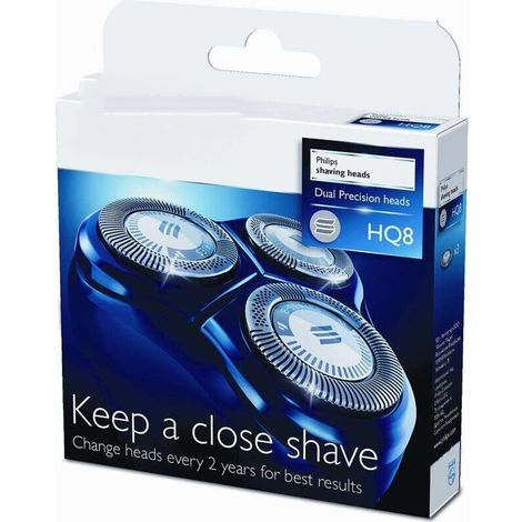 Scherköpfe HQ8/50, hochwertig und langlebig für nahezu alle Elektrorasierer-Kompatibles Produkt