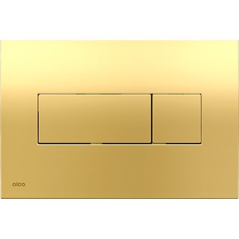 Alca Basic - Spülungskontrollknopf, gold M375 (1/3)