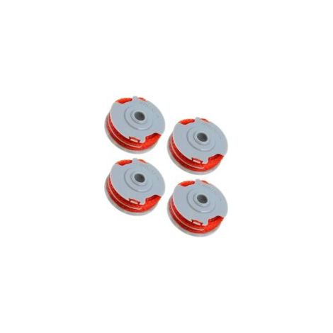 4er-Pack Flymo FLY021 Trimmerfadenspulen – 1,5 mm – 11 m – Nylon – Kompatibel mit Flymo Trimmern – Ersetzt FLY021/513937190 – Crezuo