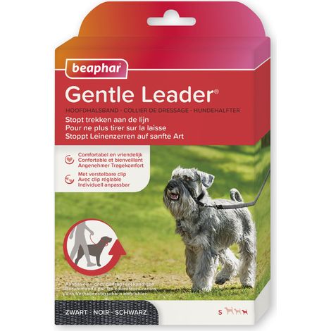 Beaphar Gentle Leader, Hundehalfter - schwarz, S