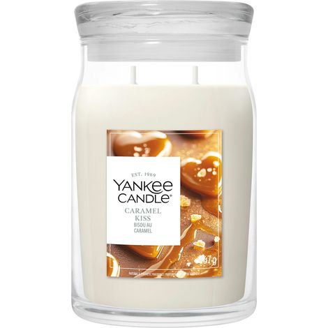 Candela Profumata Caramel Kiss 567g Neutri Yankee Candle