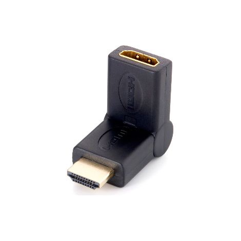 Adapter hdmi equip Stecker - hdmi Buchse Drehpunkt 45º 118911