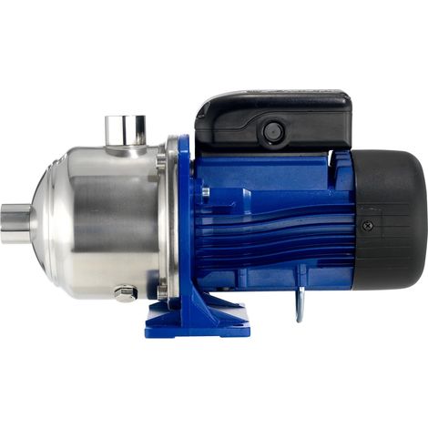 Lowara - Elettropompa silenziosa centrifuga orizzontale multistadio 0.65 HP - 0.50 KW - 220V corpo in acciaio inox - Modello: 3HM (1/3)