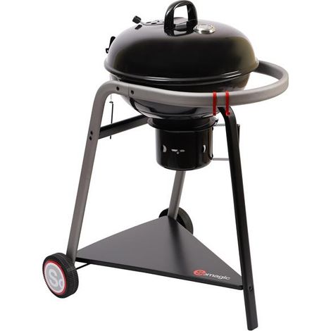 Barbacoa de carbón portátil de 46cm - 317470003 - Somagic - (1/5)